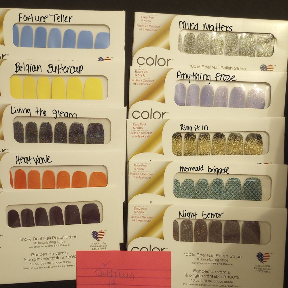 Color street nail strips!!